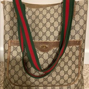 Authentic Vintage Gucci Tote